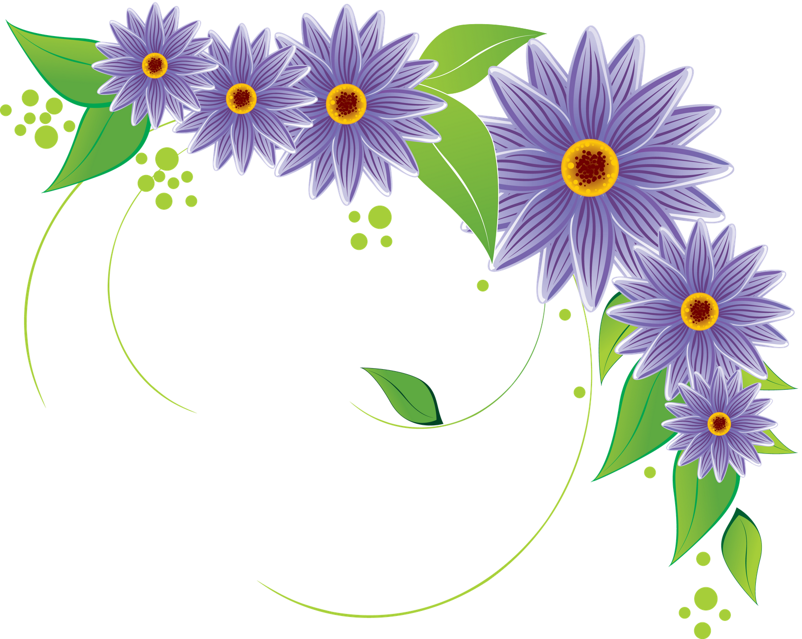 flower vectors various png @transparentpng.com