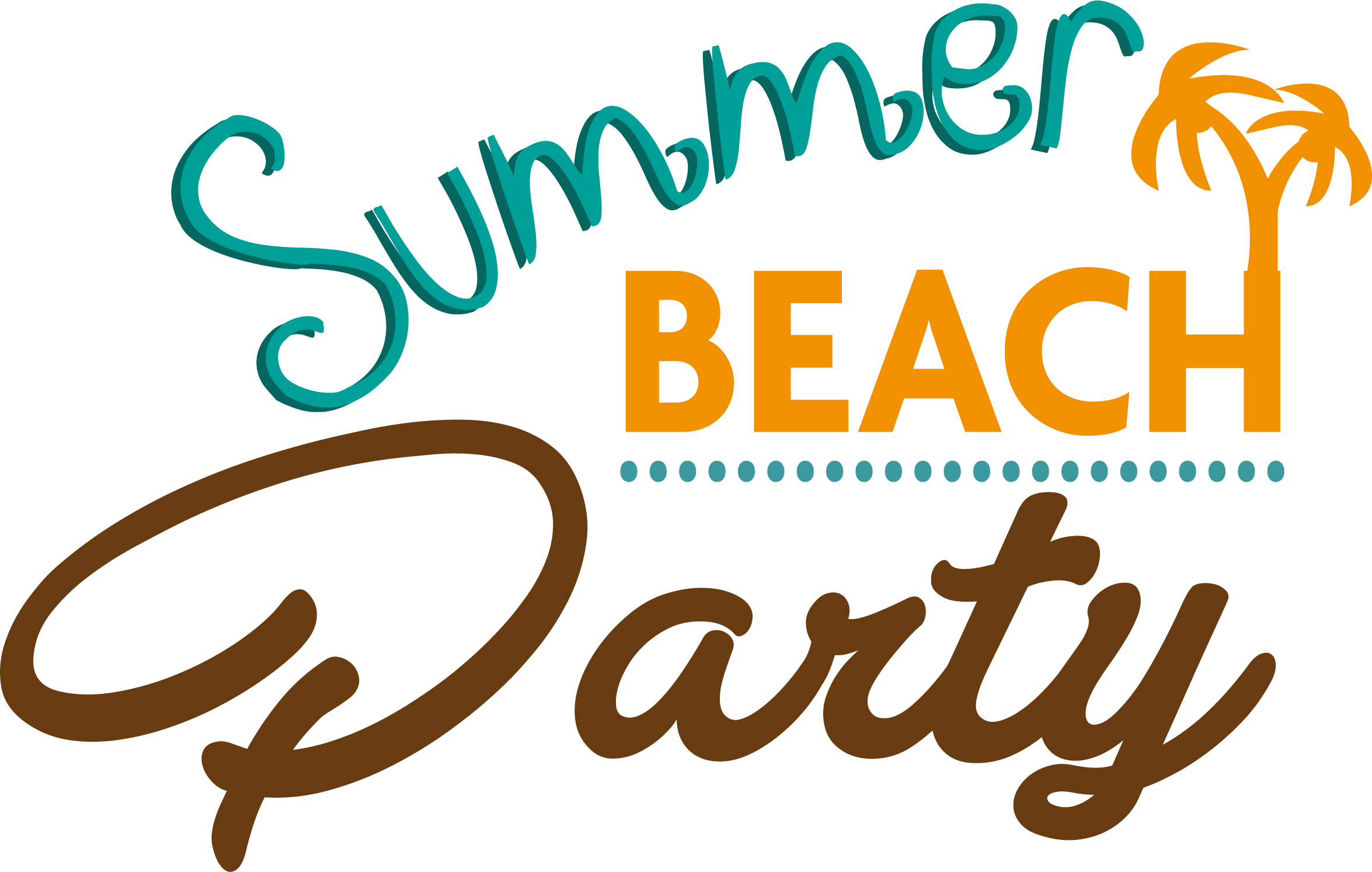 summer clipart background beach party graphics @transparentpng.com