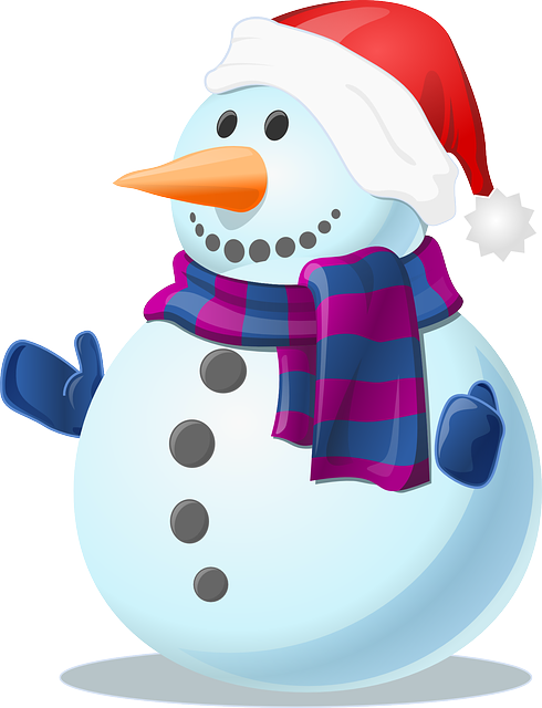 christmas snowman hd photo free download, scarf, winter, sweet @transparentpng.com